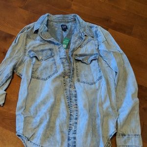 Gap Denim Button Down